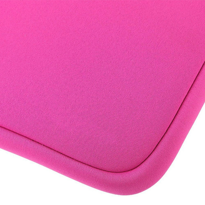 Manga a prueba de choques del ordenador portátil de las mujeres, bolso rosado del ordenador portátil del Macbook Air